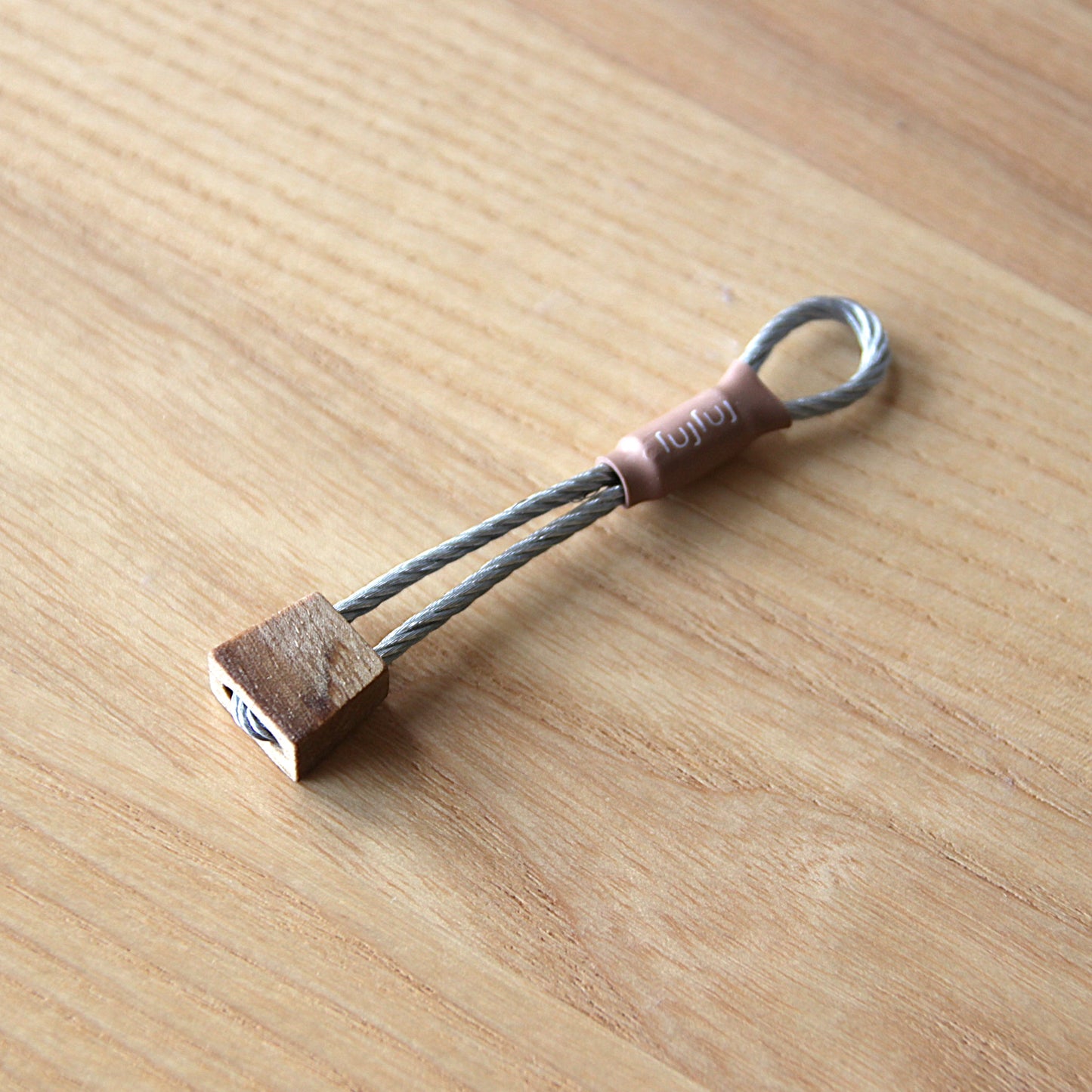 Climbing Keychain Wooden Nut