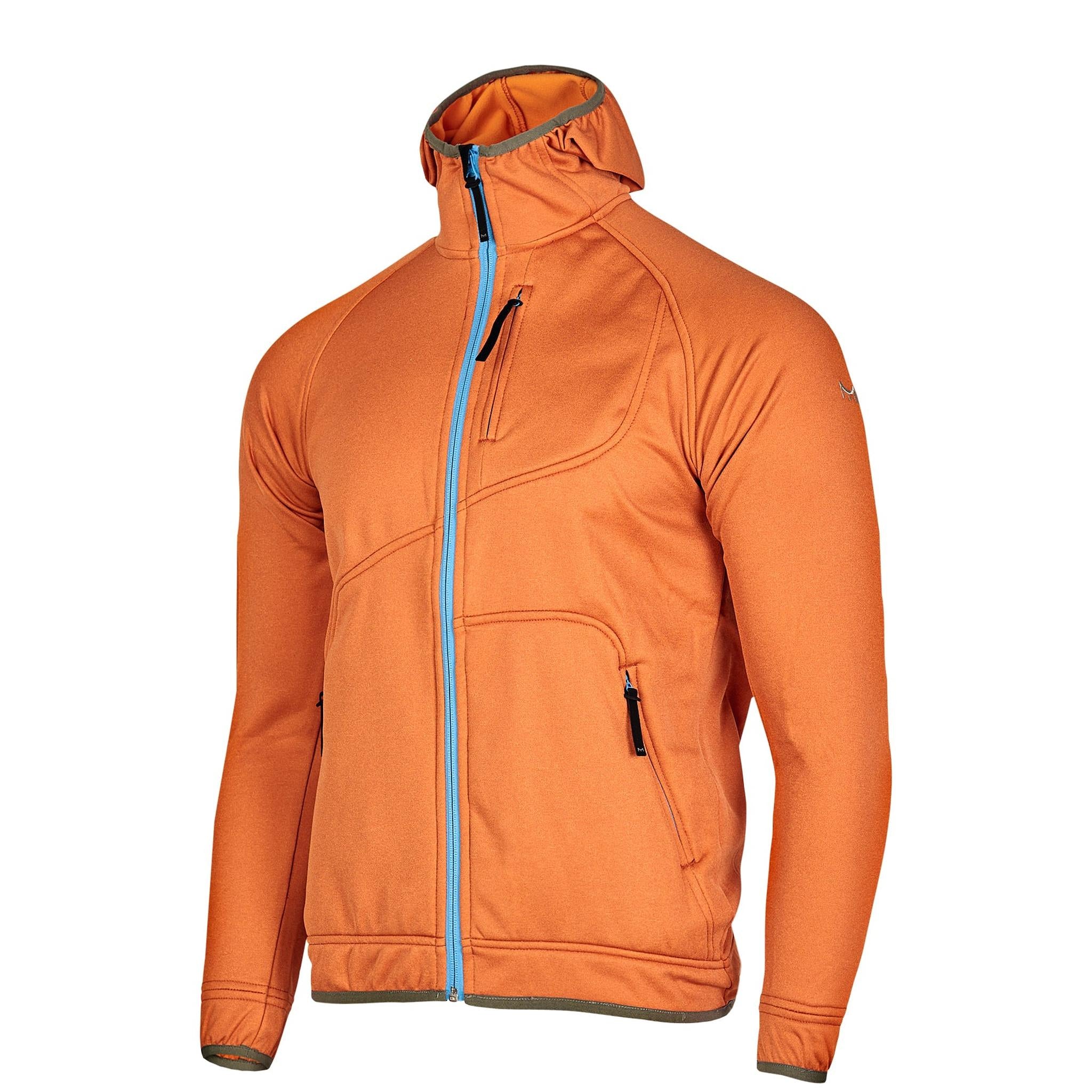 Mens orange store fleece